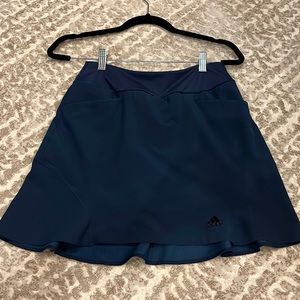 Adidas navy skort